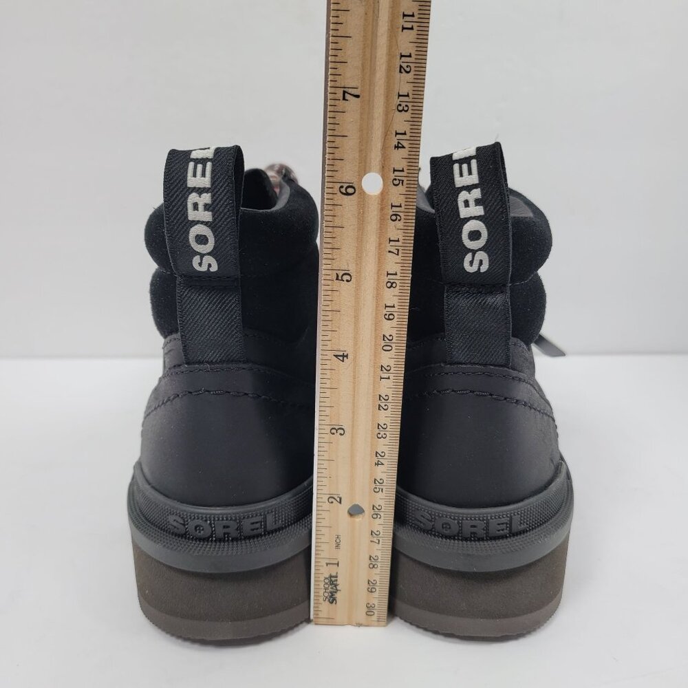 Sorel Hi-Line Women's Black Waterproof Hiking Boots NL4878-010 US Size 8 NWB - Picture 10 of 11